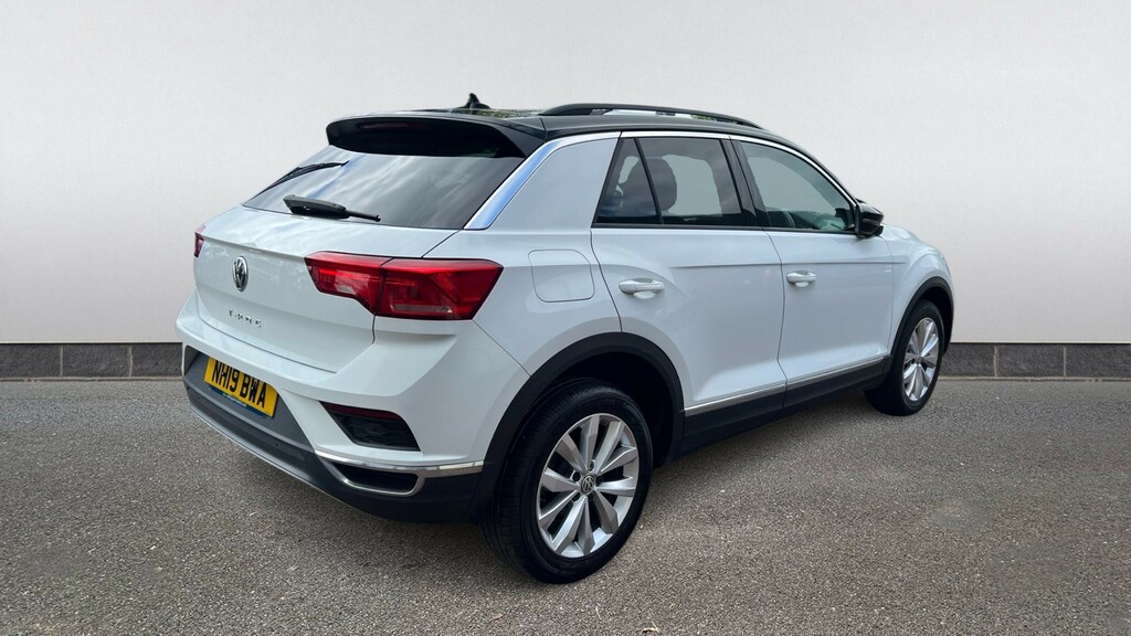 Volkswagen T-Roc 1.0 Tsi Design NH19BWA White #6