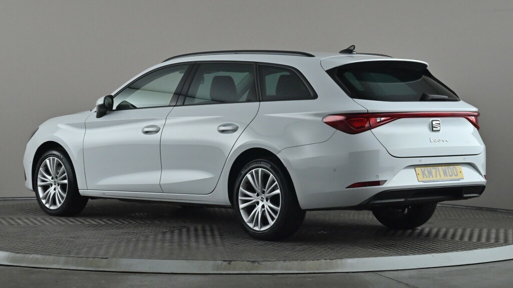Seat Leon 2.0 Tdi Se Dynamic KM71WDO White #4