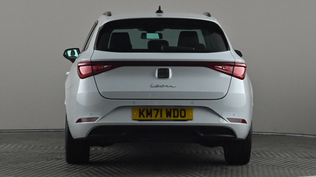 Seat Leon 2.0 Tdi Se Dynamic KM71WDO White #5