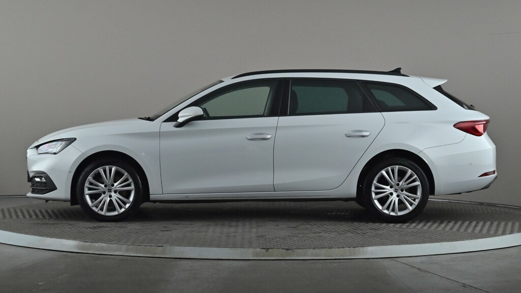Seat Leon 2.0 Tdi Se Dynamic KM71WDO White #3