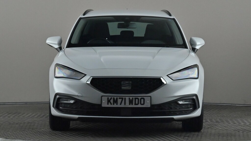Seat Leon 2.0 Tdi Se Dynamic KM71WDO White #2