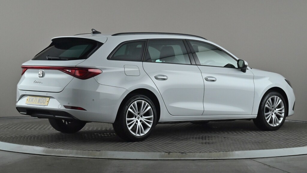 Seat Leon 2.0 Tdi Se Dynamic KM71WDO White #6