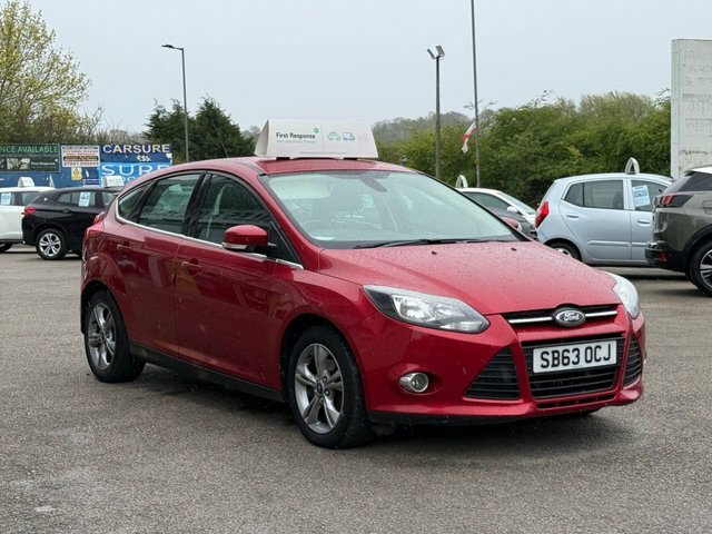 Ford Focus 1.6 Zetec Hatchback Euro 5 105 SB63OCJ Red #6
