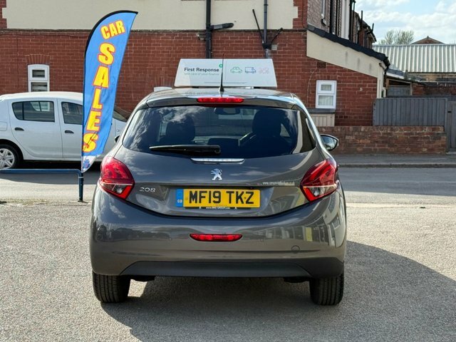 Peugeot 208 1.2 Puretech Tech Edition Hatchback Man MF19TKZ Grey #3