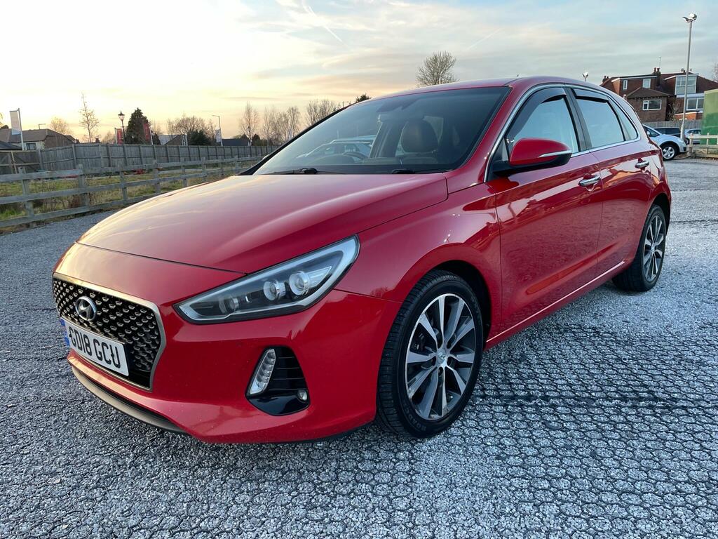 Hyundai I30 1.6 Crdi Blue Drive Premium Euro 6 Ss GD18GCU Red #3
