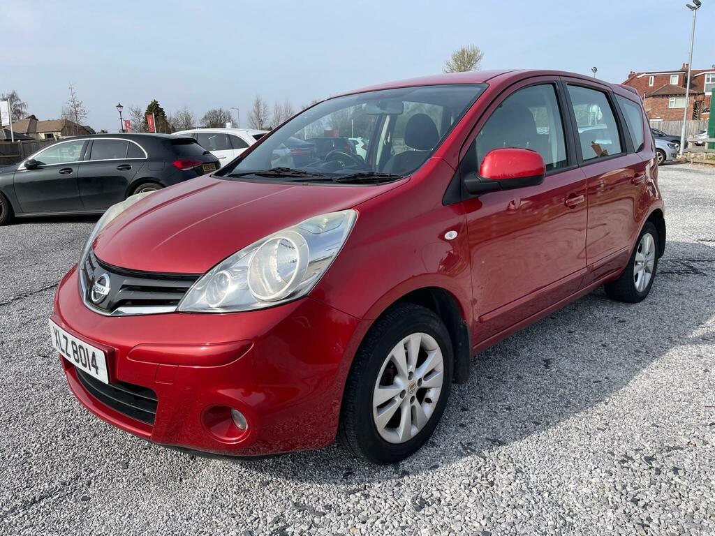 Nissan Note 1.4 16V Acenta Euro 4 Red