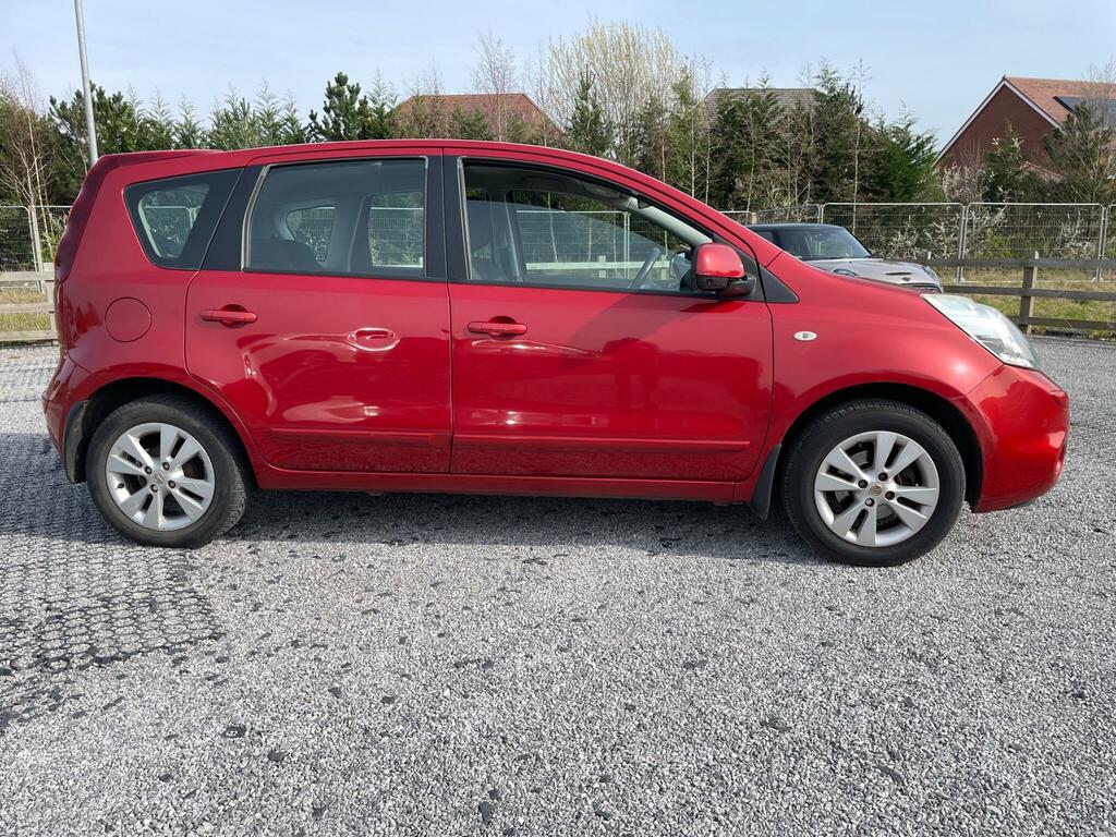Nissan Note 1.4 16V Acenta Euro 4 Red #6