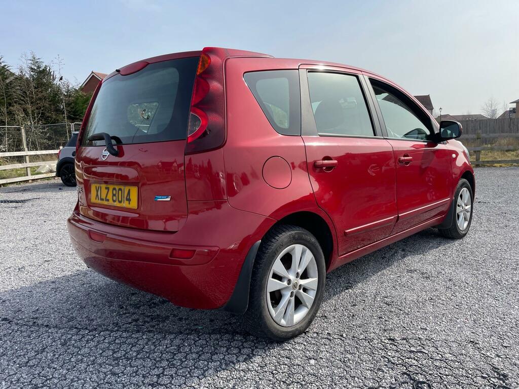Nissan Note 1.4 16V Acenta Euro 4 Red #2
