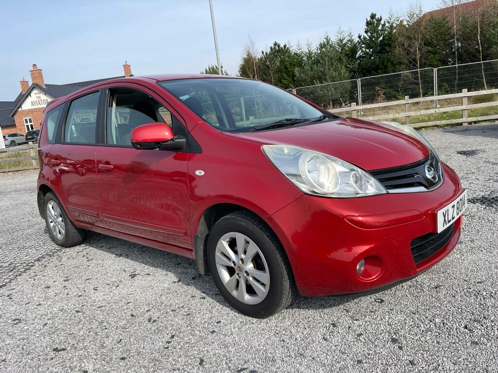 Nissan Note 1.4 16V Acenta Euro 4 Red #4