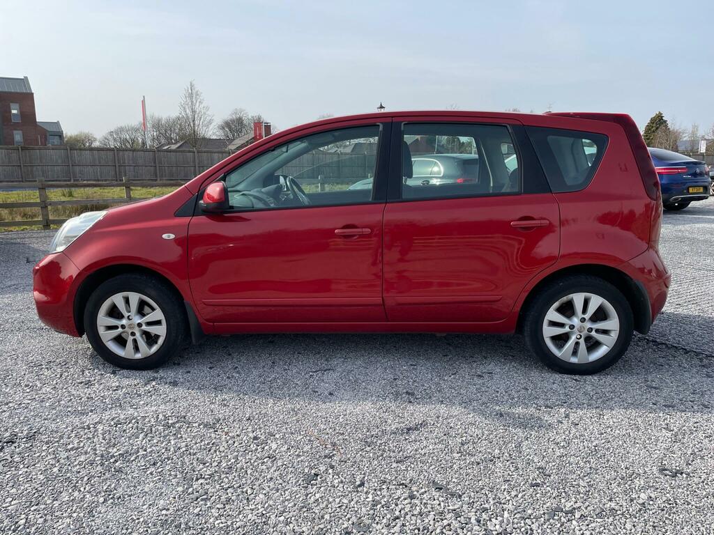 Nissan Note 1.4 16V Acenta Euro 4 Red #5