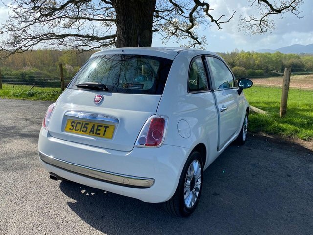 Fiat 500 2015 1.2 Pop Star Hatchback Euro SC15AET White #5