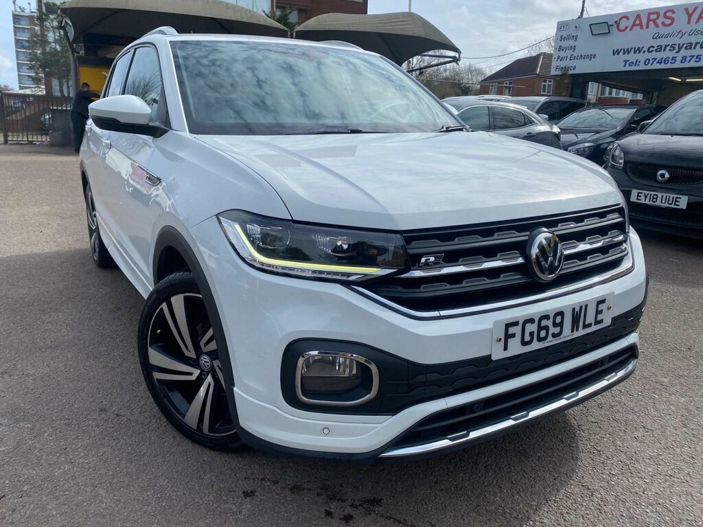 Volkswagen T-Cross 1.0 Tsi R-line Dsg Euro 6 Ss White