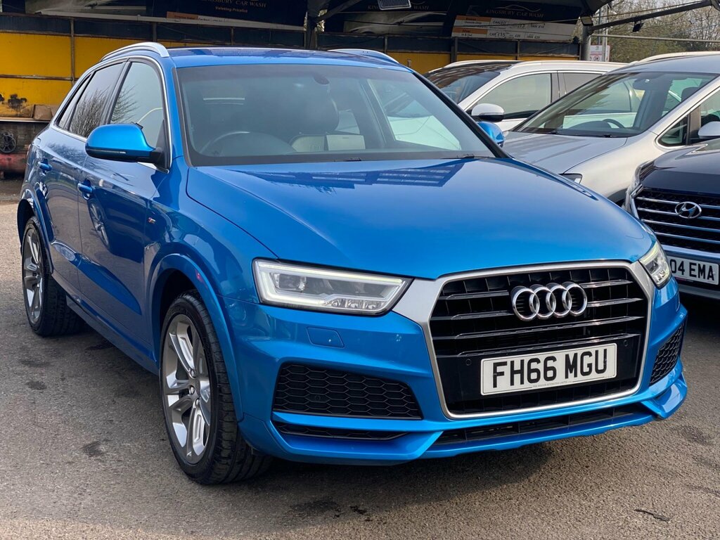 Audi Q3 1.4 Tfsi Cod S Line Edition Suv S Troni FH66MGU Blue #4