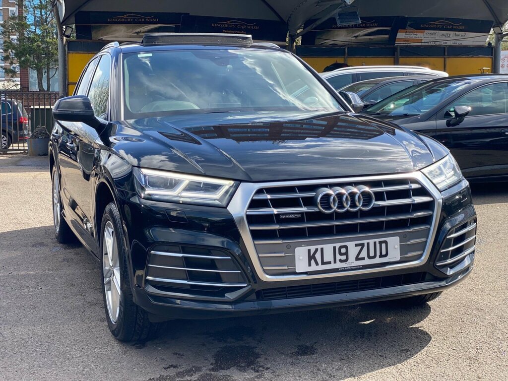Audi Q5 2.0 Tfsi 45 S Line S Tronic Quattro Euro 6 Ss 5 KL19ZUD Black #4