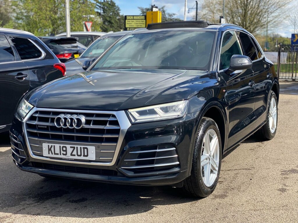 Audi Q5 2.0 Tfsi 45 S Line S Tronic Quattro Euro 6 Ss 5 KL19ZUD Black #6