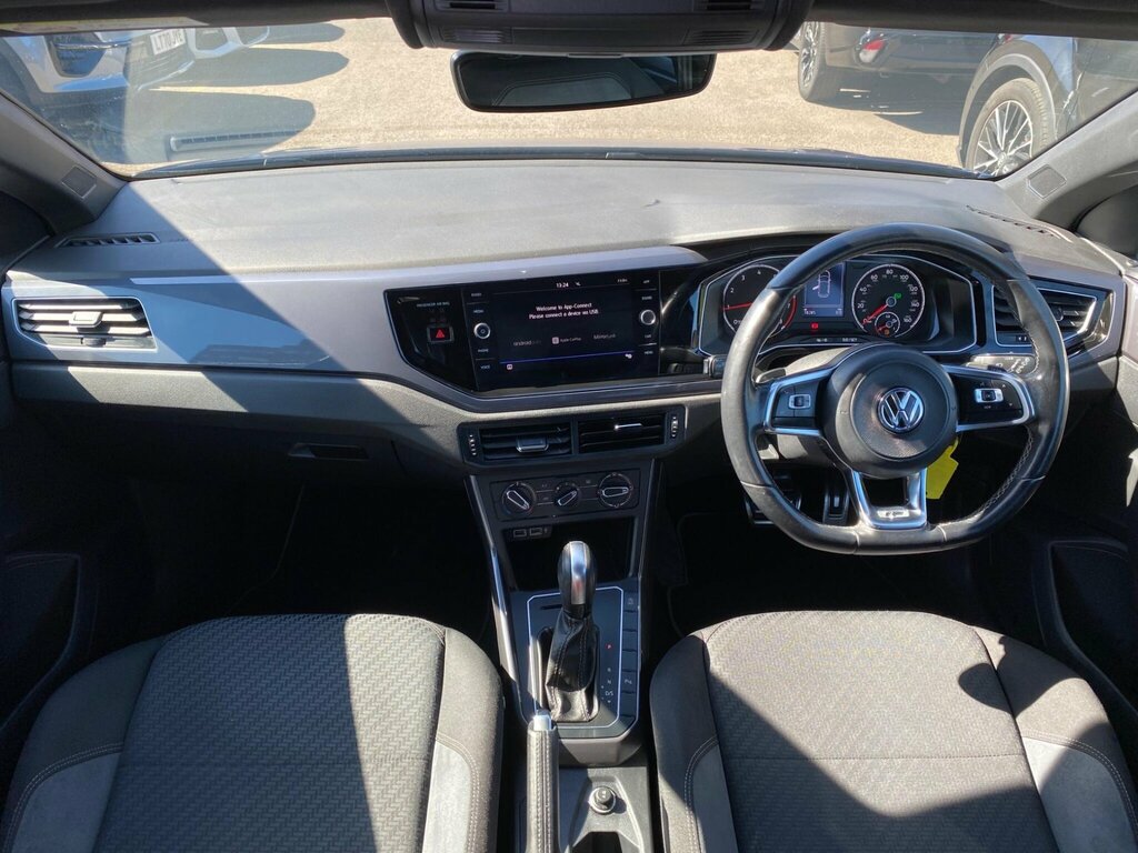Volkswagen Polo 1.0 Tsi R-line Dsg Euro 6 Ss GV69OBD Blue #2