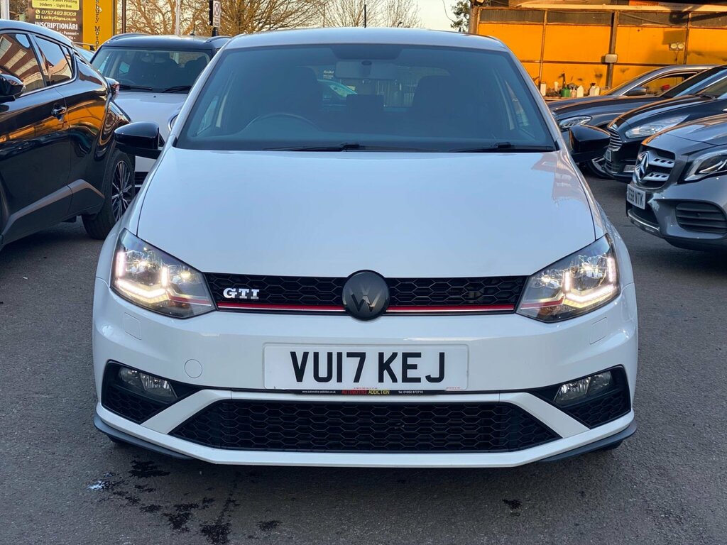 Volkswagen Polo 1.8 Tsi Bluemotion Tech Gti Dsg Euro 6 Ss VU17KEJ White #2
