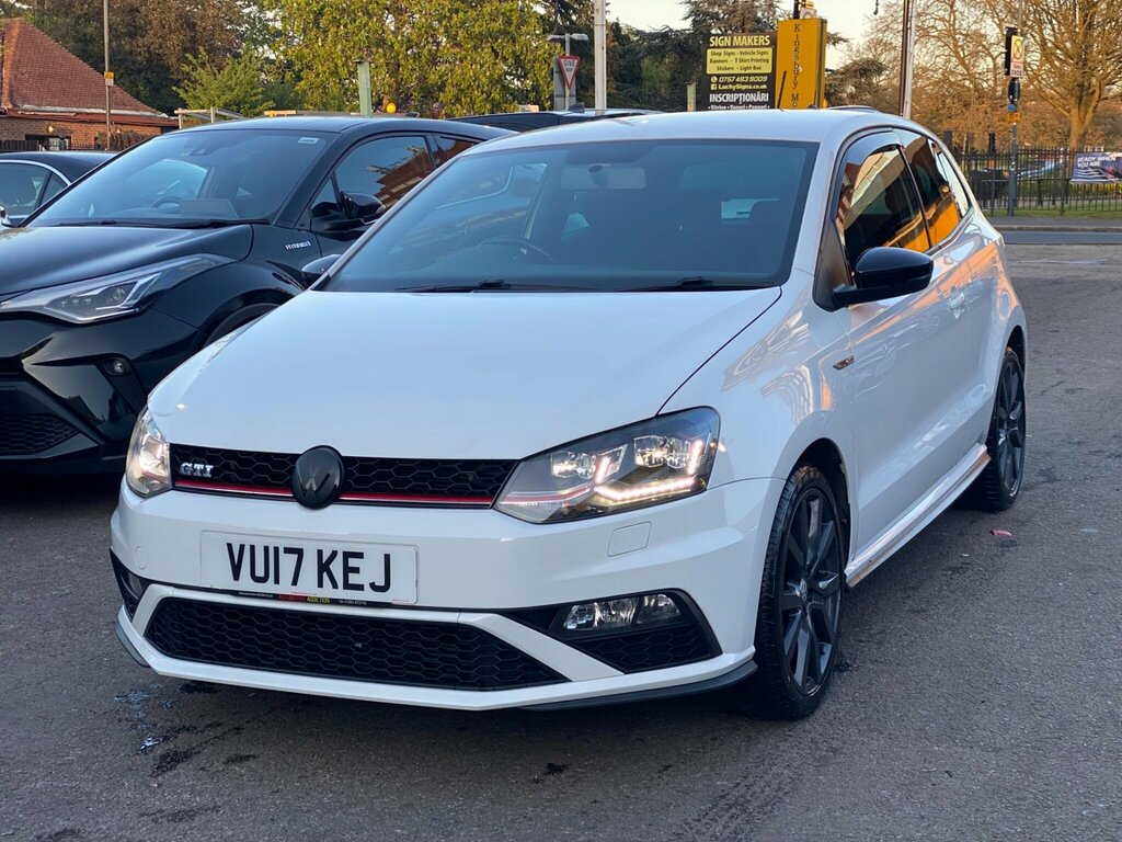 Volkswagen Polo 1.8 Tsi Bluemotion Tech Gti Dsg Euro 6 Ss VU17KEJ White #5