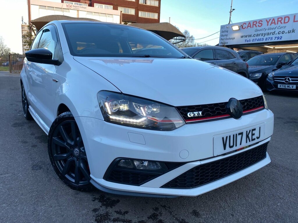 Volkswagen Polo 1.8 Tsi Bluemotion Tech Gti Dsg Euro 6 Ss White