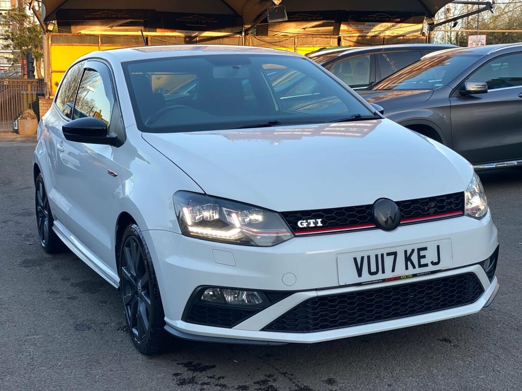 Volkswagen Polo 1.8 Tsi Bluemotion Tech Gti Dsg Euro 6 Ss VU17KEJ White #4