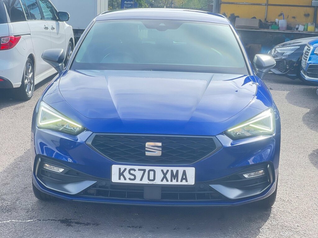 Seat Leon 1.0 Etsi Mhev Fr Sport Dsg Euro 6 Ss KS70XMA Blue #3