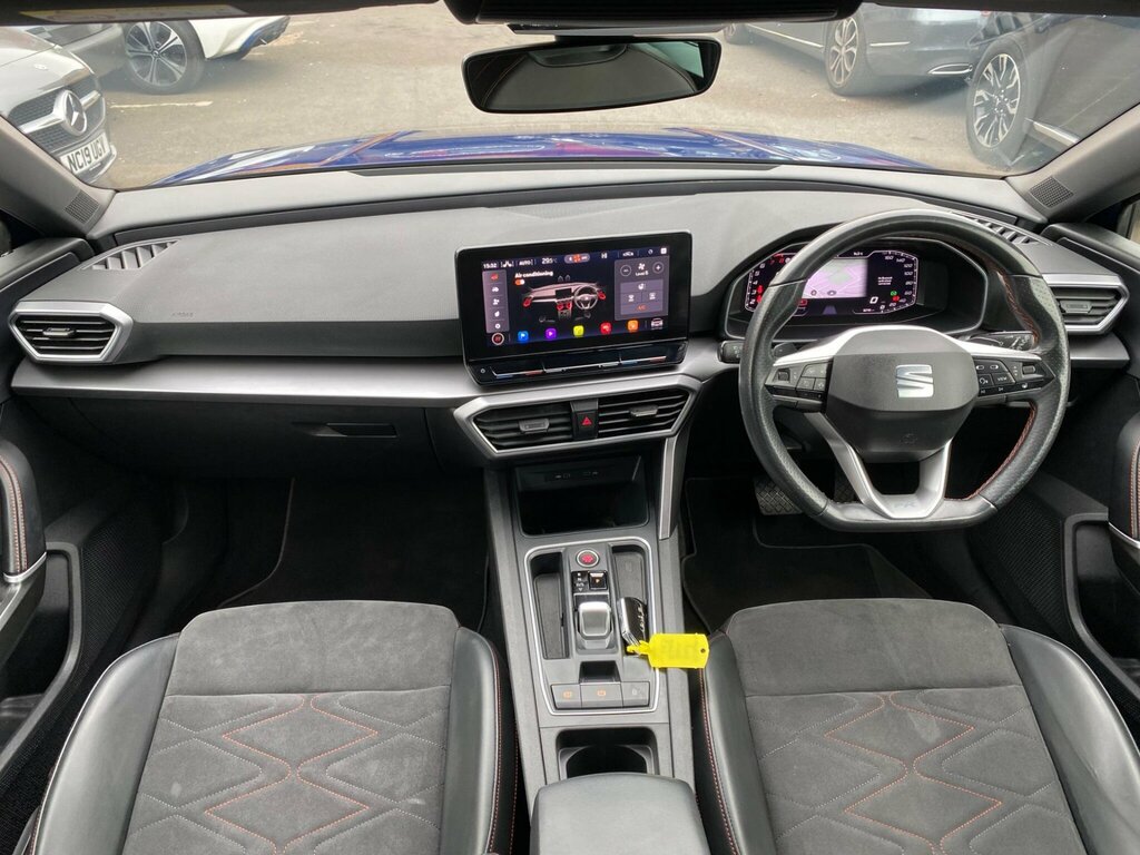 Seat Leon 1.0 Etsi Mhev Fr Sport Dsg Euro 6 Ss KS70XMA Blue #2