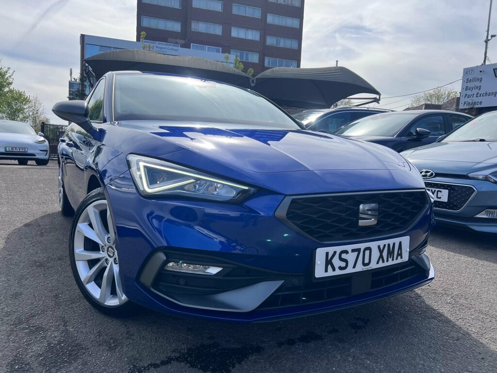 Seat Leon 1.0 Etsi Mhev Fr Sport Dsg Euro 6 Ss KS70XMA Blue #5