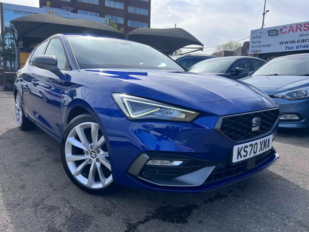 Seat Leon 1.0 Etsi Mhev Fr Sport Dsg Euro 6 Ss Blue