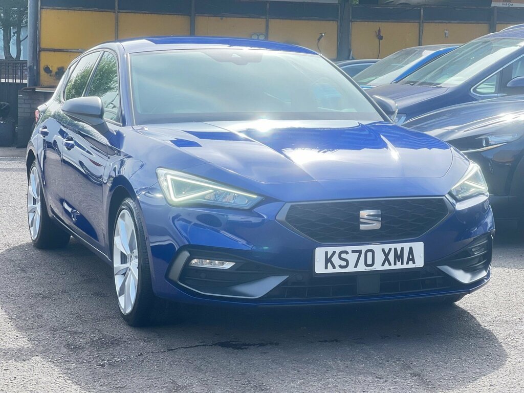 Seat Leon 1.0 Etsi Mhev Fr Sport Dsg Euro 6 Ss KS70XMA Blue #4