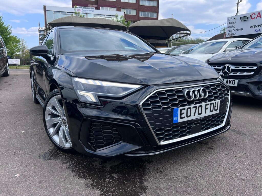 Audi A3 1.5 Tfsi 35 S Line S Tronic Euro 6 Ss Black