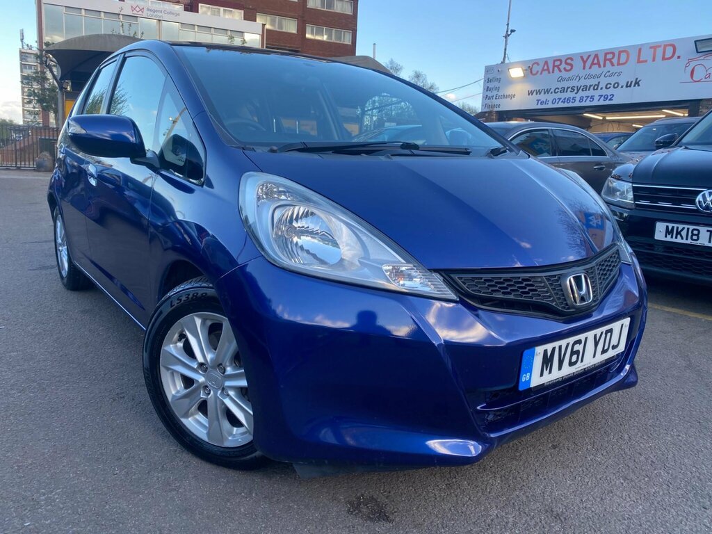 Honda Jazz 1.4 I-vtec Es Hatchback Cvt Euro 5 99 Blue #4