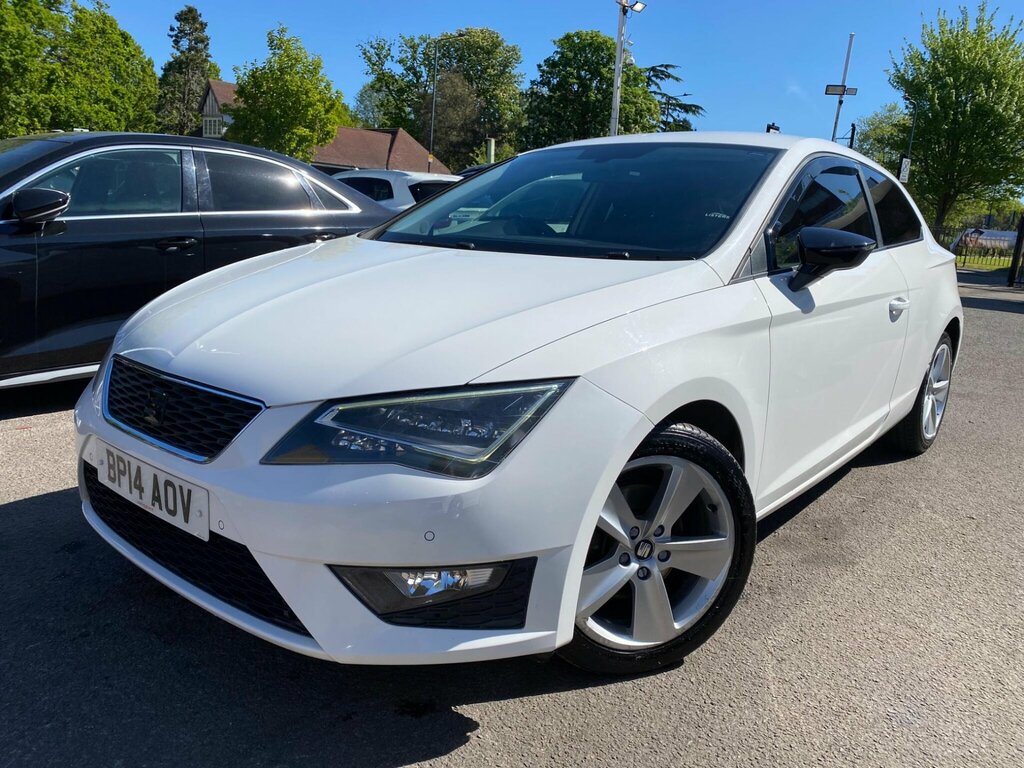 Seat Leon 1.4 Tsi Fr Sport Coupe Euro 5 Ss BP14AOV White #3