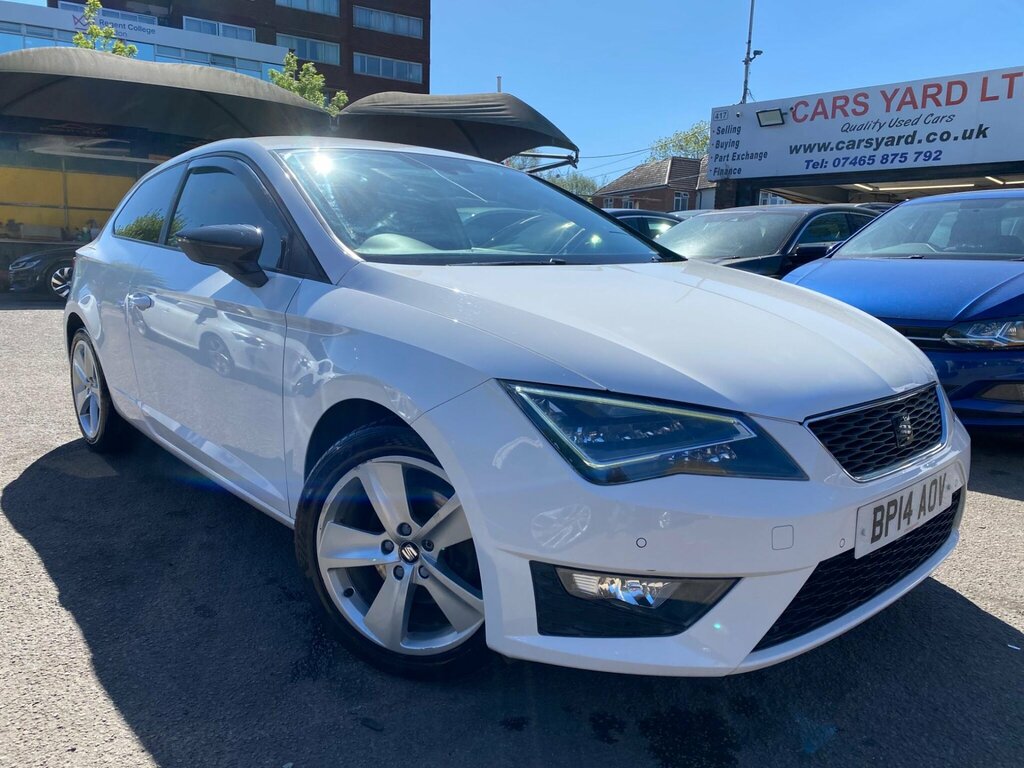 Seat Leon 1.4 Tsi Fr Sport Coupe Euro 5 Ss BP14AOV White #5