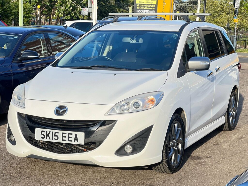 Mazda 5 2.0 Sport Venture Euro 5 Ss White #6