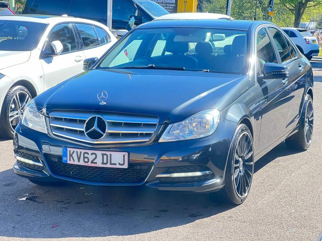 Mercedes-Benz C Class 1.6 C180 Blueefficiency Executive Se Saloon Pe KV62DLJ Black #5