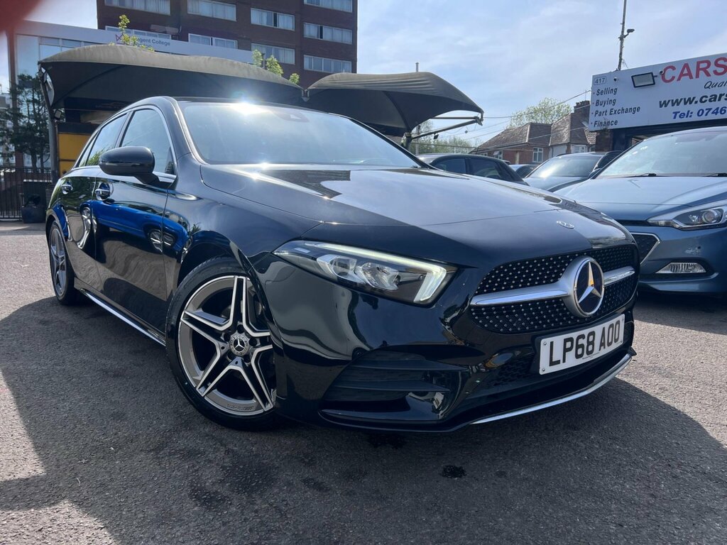 Mercedes-Benz A Class 1.3 A200 Amg Line 7G-dct Euro 6 Ss LP68AOO Black #4