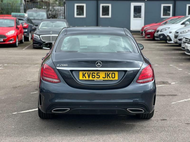Mercedes-Benz C Class 1.6 C200d Amg Line G-tronic Euro 6 S S KV65JKO Grey #6