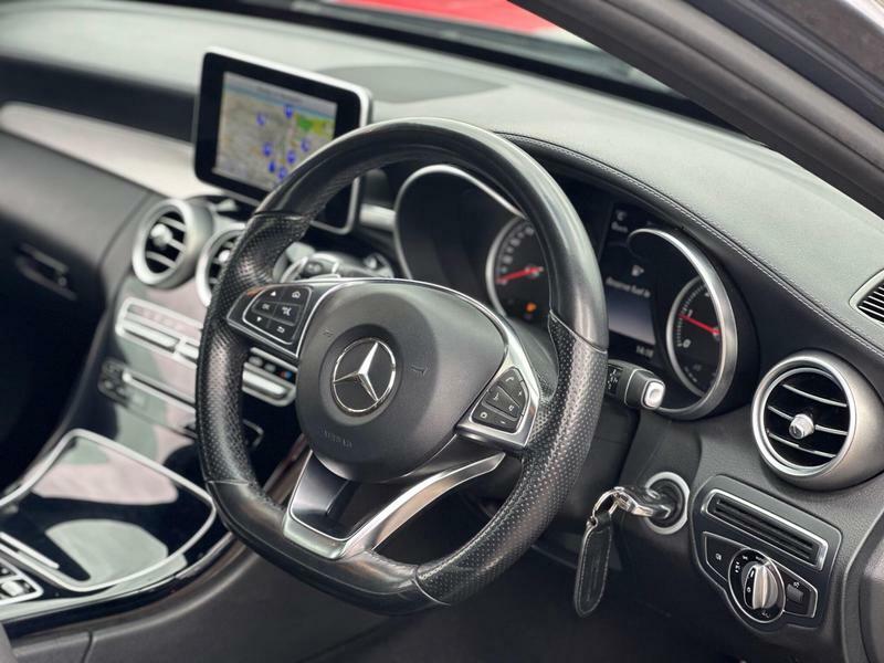 Mercedes-Benz C Class 1.6 C200d Amg Line G-tronic Euro 6 S S KV65JKO Grey #3