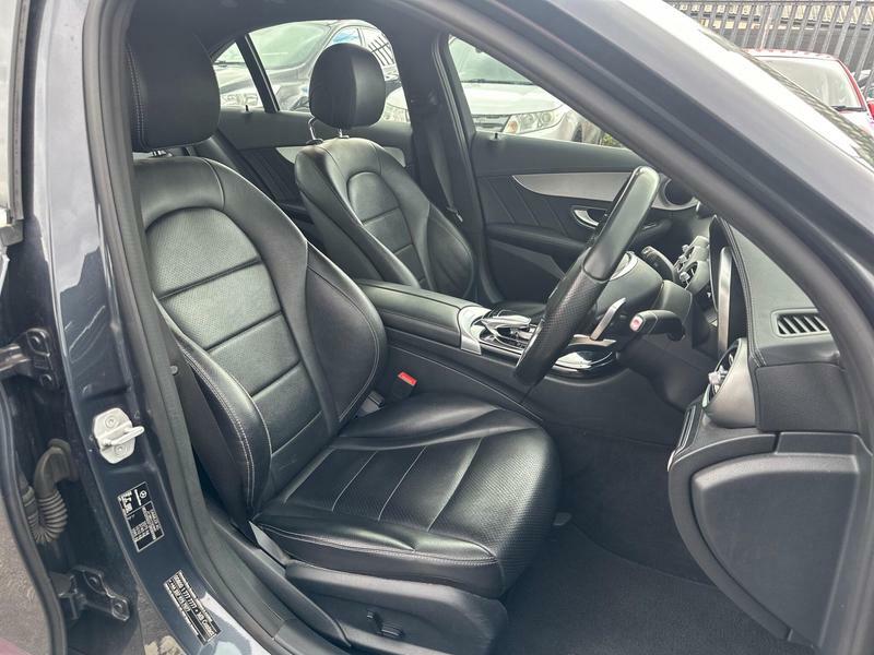Mercedes-Benz C Class 1.6 C200d Amg Line G-tronic Euro 6 S S KV65JKO Grey #2