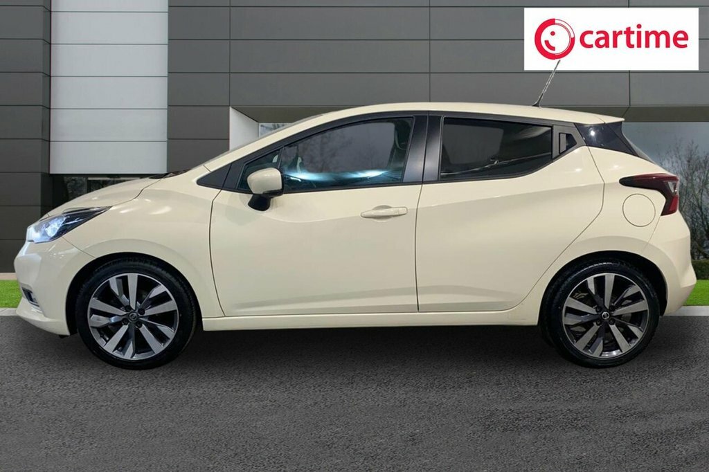 Nissan Micra 1L Tekna YX72OUG White #3