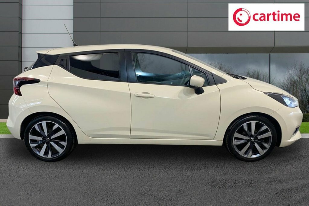 Nissan Micra 1L Tekna YX72OUG White #2