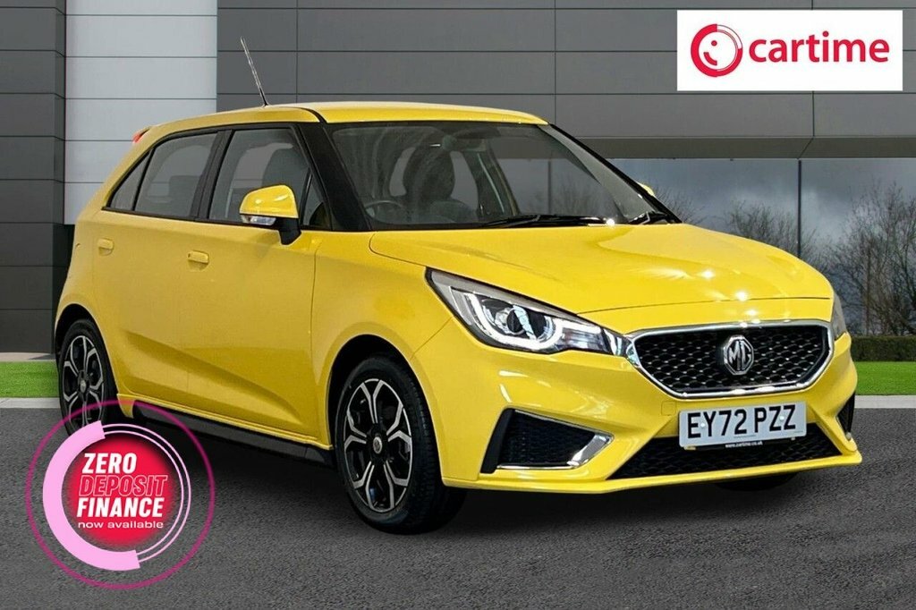 MG MG3 1.5L Exclusive Nav Yellow