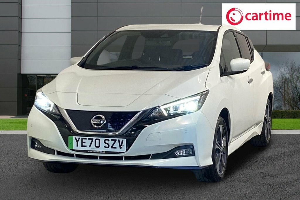 Nissan Leaf Hatchback YE70SZV White #6