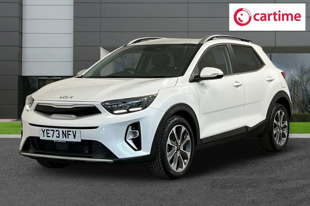 Kia Stonic Hatchback YE73NFV White #6