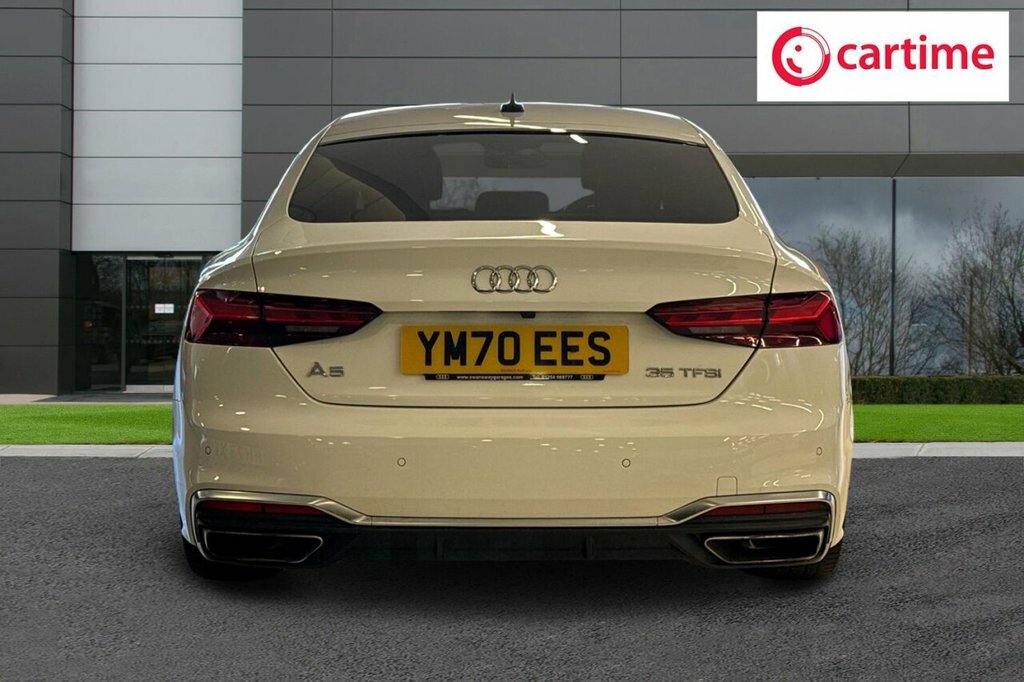 Audi A5 2L S Line YM70EES White #5
