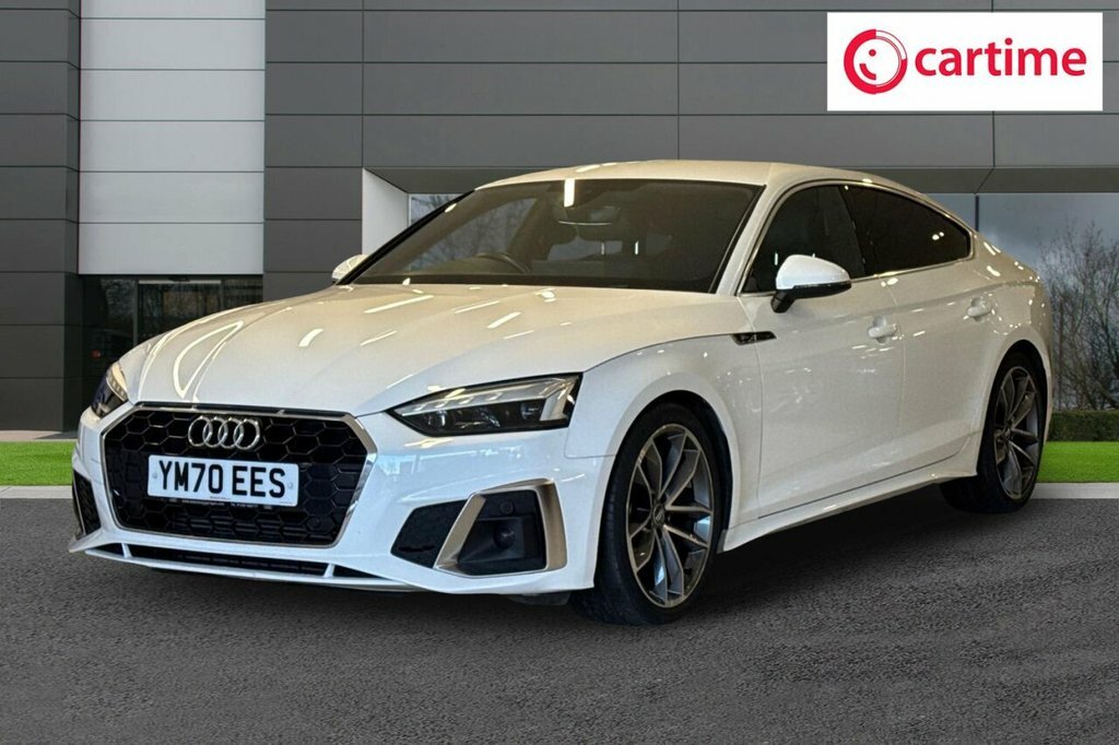 Audi A5 2L S Line YM70EES White #6