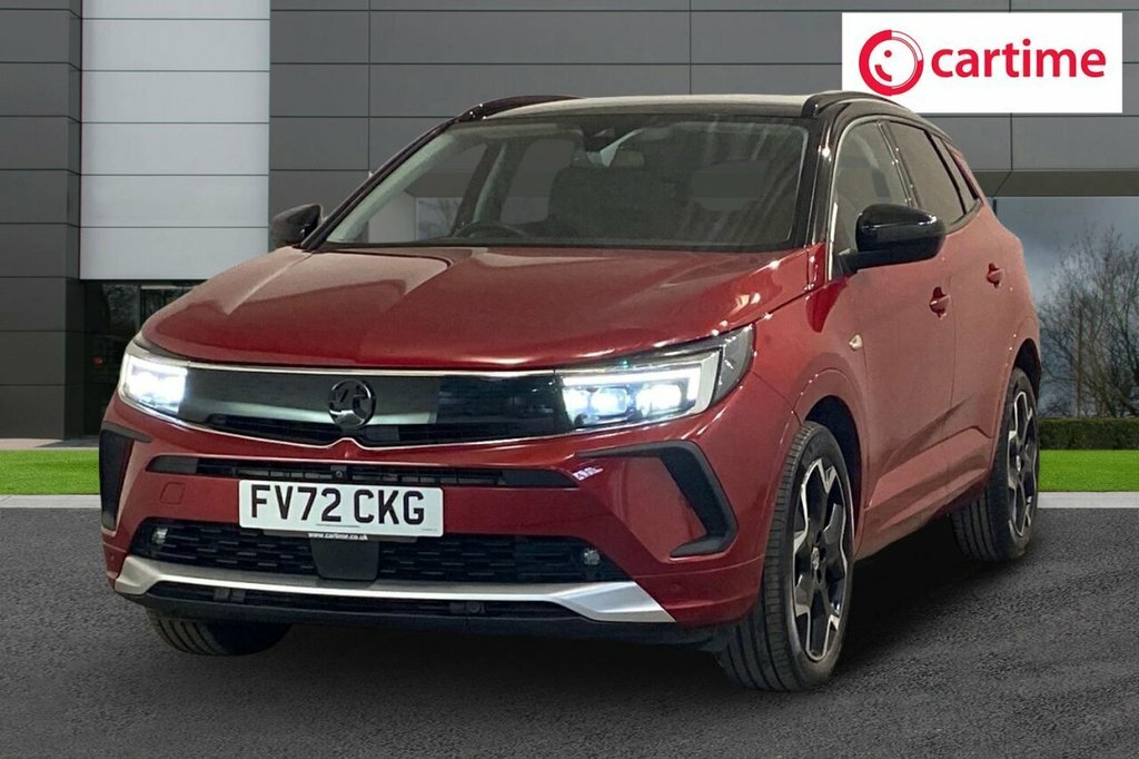 Vauxhall Grandland X 1.5L Ultimate FV72CKG Red #6