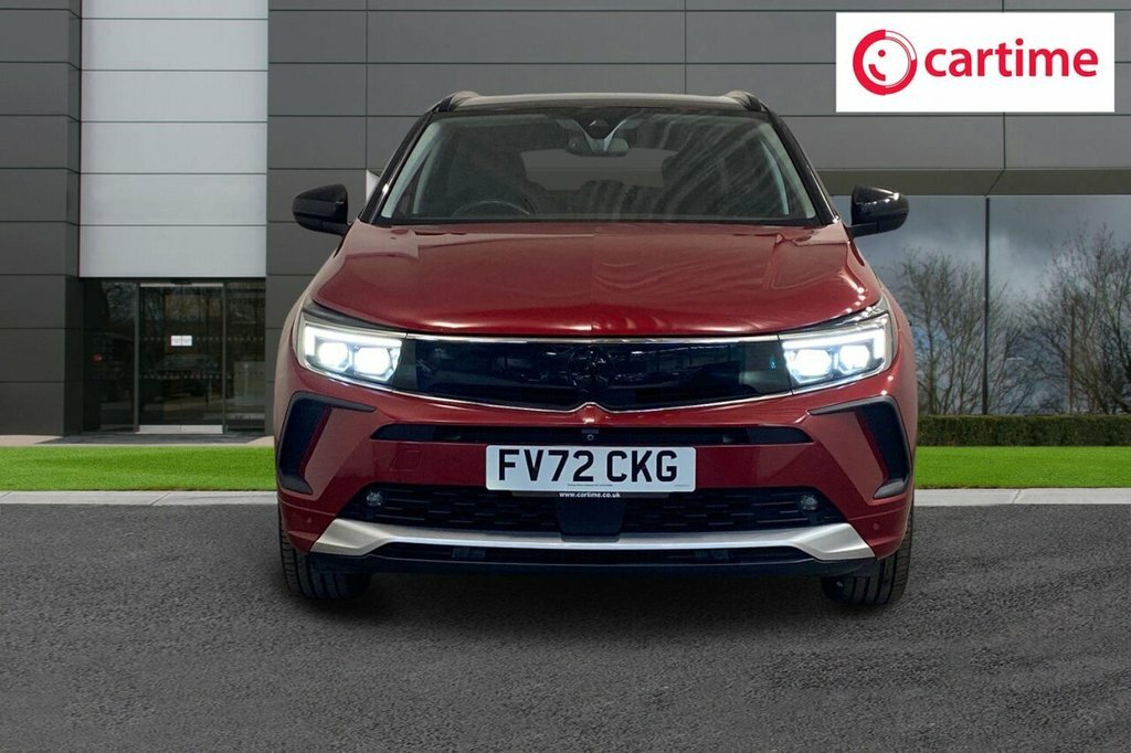 Vauxhall Grandland X 1.5L Ultimate FV72CKG Red #4