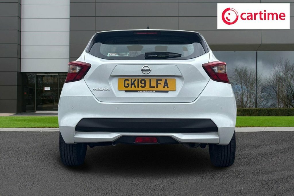 Nissan Micra Hatchback GK19LFA White #5