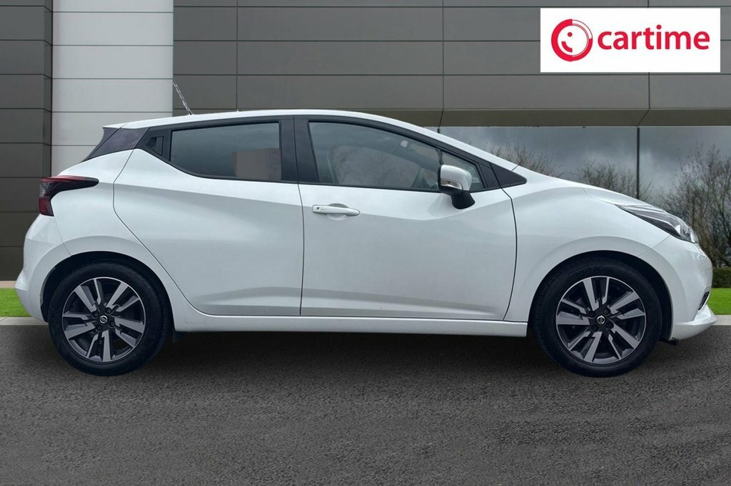 Nissan Micra Hatchback GK19LFA White #2